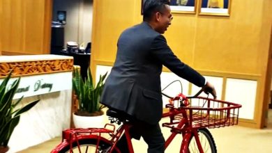 Photo of 辦公室騎腳車被抨不懂管理形象 法米:會自我檢討