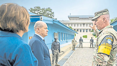 Photo of 德總理訪韓朝非軍事區