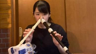Photo of 日本女子2鼻孔吹2直笛合奏 4天破千萬觀看