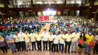 Photo of 檳城德教會紫雲閣三慶盛典  頒發殘障團體孤老院福利金紅包