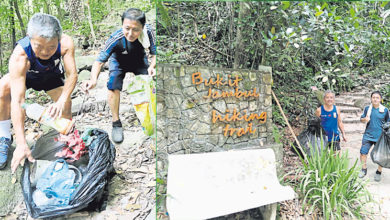 Photo of 【愛環境，零垃圾2 】凡走過必撿起垃圾  爬山隊Plogging北笑山