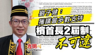 Photo of 劉子健：獲議會多數支持 檳首長2屆制不可違
