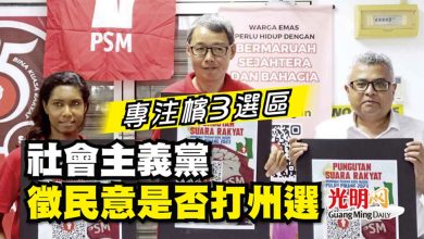 Photo of 專注檳3選區 社會主義黨徵民意是否打州選