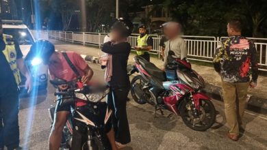 Photo of 再有飆車族同樣地點出沒 警充公20輛交通工具