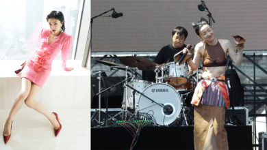 Photo of 演唱太嗨 !郭采潔「馬甲Bra下滑及腰」 陷走光網全看傻