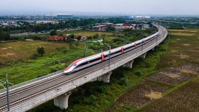 Photo of 中國“一帶一路”標誌項目 印尼雅萬高鐵測試時速首達350公里
