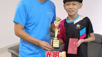 Photo of 6歲參賽 9歲進入檳羽球總會  10歲李奕亨是檳最年輕州手