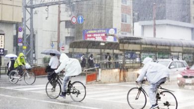 Photo of “瑪娃”掠過沖繩 日本暴雨