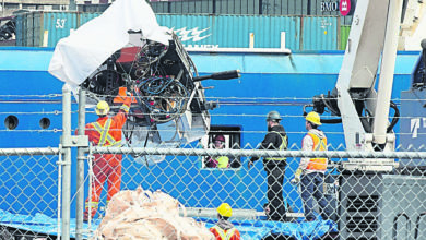Photo of 泰坦號殘骸打撈上岸  發現疑似人體遺骸