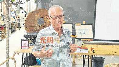 Photo of 檳留存中國大師墨寶 張少寬吁攝影保存字跡