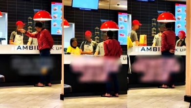 Photo of 【視頻】到家發現少了一個漢堡 男子回店狂罵員工
