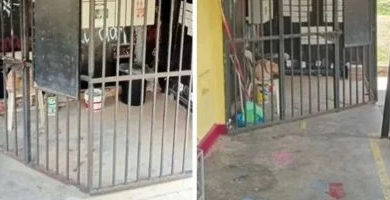 Photo of 7歲兒獨自被學校關“鐵籠” 父不滿：那裡還有電壓箱！