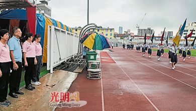 Photo of 協和3校健兒雨中競賽 王錦發：辦運動會促進交流