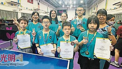 Photo of 全檳學聯乒乓賽 雙溪賴啟智獲4金1銀1銅