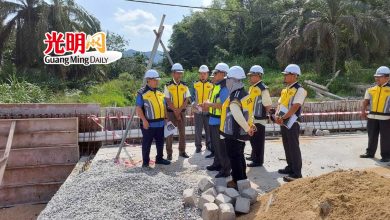 Photo of 雙溪哲隆橋重建達78%  工程部長：預計明年3月竣工