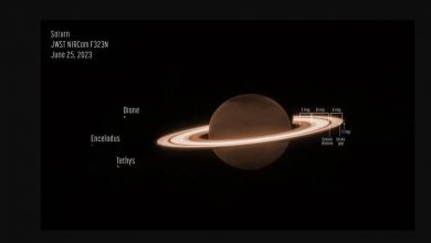 Photo of 閃閃發光！NASA韋伯望遠鏡揭土星絕美星環