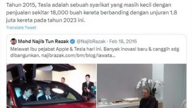 Photo of Tesla來馬投資誰功勞？納吉：我2016年先批Tesla免稅進口