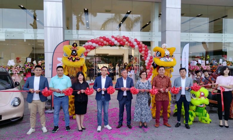 Opening a new era of new energy vehicle sales Great Wall Motors 4S Center opened in Beihai