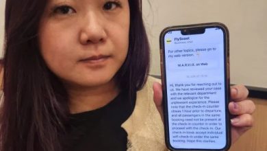 Photo of 女兒護照有問題 一家八口登機被拒