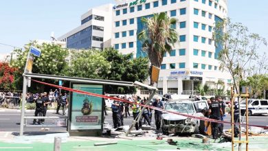Photo of 以色列汽車沖撞恐攻7傷 兇嫌當場遭擊斃