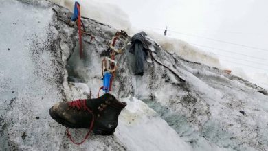 Photo of 瑞士冰川融化 驚見失蹤37年登山客遺體