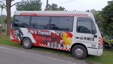 Photo of Covid-19抗疫車也出場了！  火箭王俊偉乘坐到提名中心