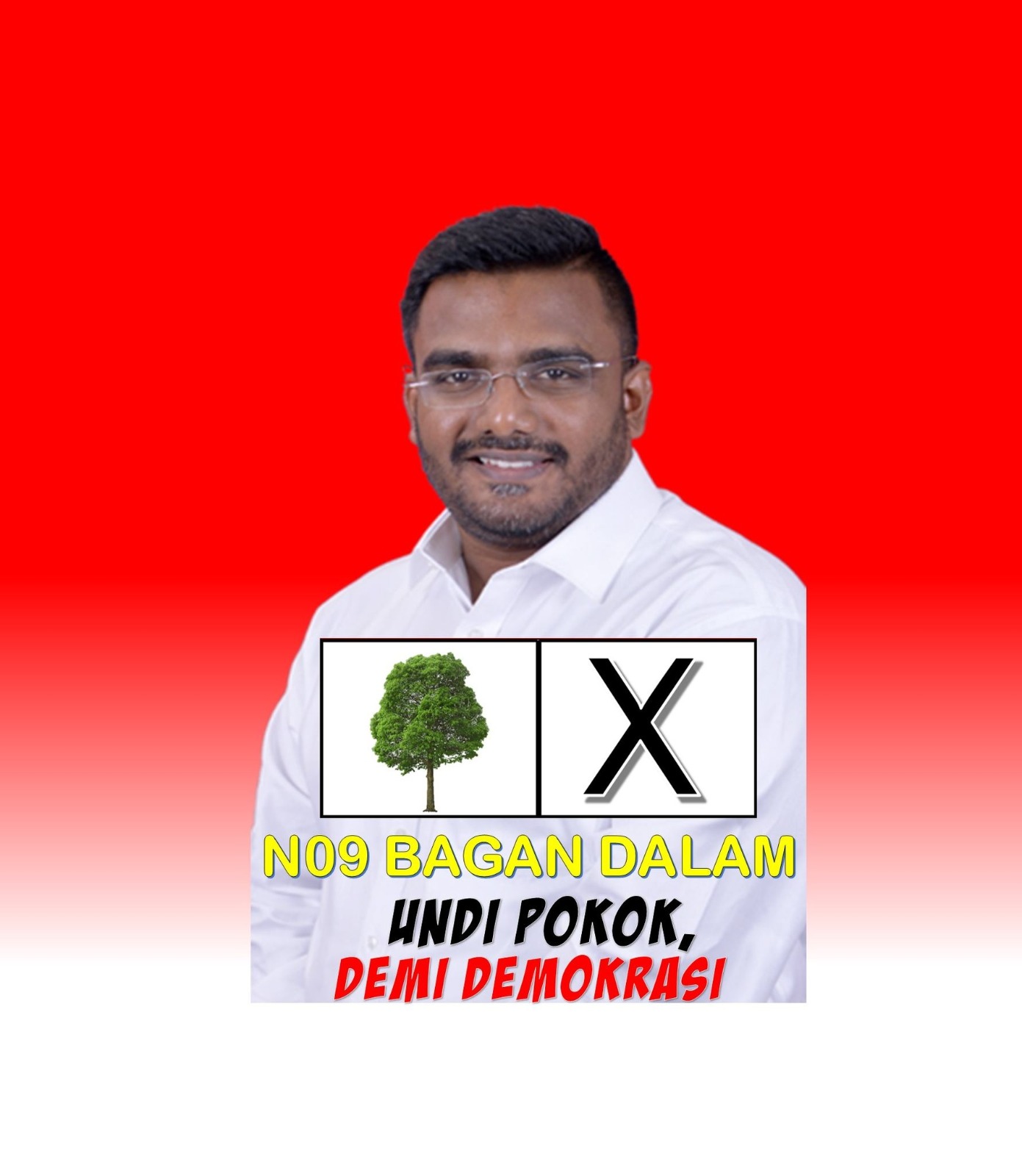 请投给为你服务的候选人-N09峇眼达南沙迪斯（2号，树）。