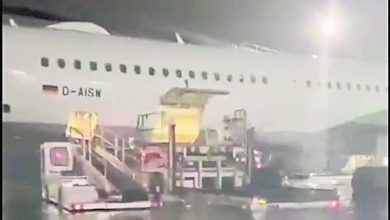 Photo of 停機坪暴雨大淹水 法蘭克福機場航班受影響