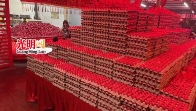 Photo of 紅蛋盛會恢复疫前盛況  逾10萬紅蛋為“藍啅大”賀壽