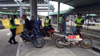 Photo of JPJ檳大橋展開摩多執法  發190張罰單給違規騎士