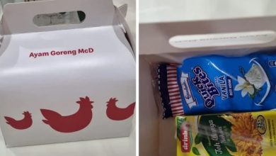 Photo of 州教育活動派McD炸雞盒 卻只有面包和水 網民：別給孩子假希望