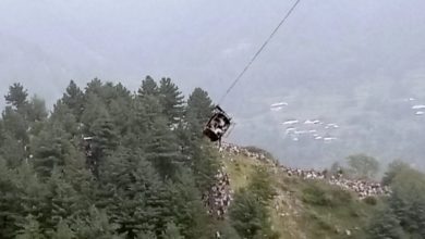 Photo of 纜車纜索斷裂吊空中 16小時後8乘客全獲救