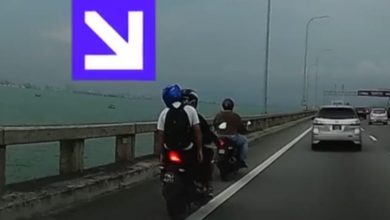 Photo of 摩多撞檳大橋護欄 2男子險墜海