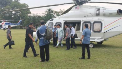Photo of 乘直升機助選不忘冷諷對手  安華：這是政府的 不是我的