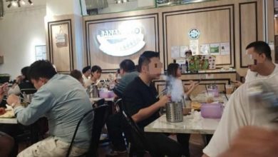 Photo of 男子商場餐廳內吸煙 工作人員無動於衷惹眾怒