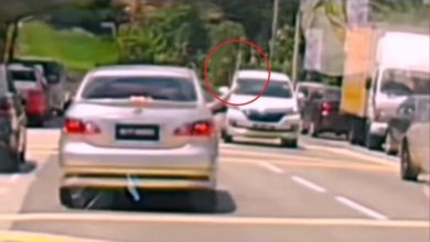 Photo of 路霸開車駛入單向道 手持不明物體叫囂比中指