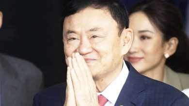 Photo of 回到曼谷即身陷囹圄  泰法院判塔辛囚8年