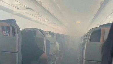 Photo of 【視頻】中國客機失火 乘客寫好遺書：以為人生要畫上句號