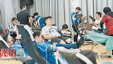Photo of Exabytes集團與檳醫院聯辦 捐血活動籌100包血