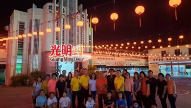 Photo of 吉華H校慶中秋節 校園掛410粒紅燈籠 