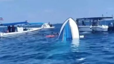 Photo of 9旅客在仙本那丁巴丁巴島翻船 1旅客溺水身亡