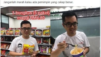 Photo of 外食RM5 買5包快熟面僅RM4.80 議員挺拉菲茲：在家吃更省！
