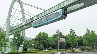 Photo of 中國首條空軌開通運營