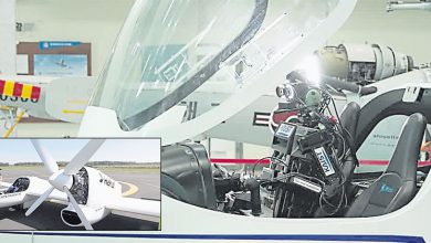 Photo of 韓發明機器人駕飛機