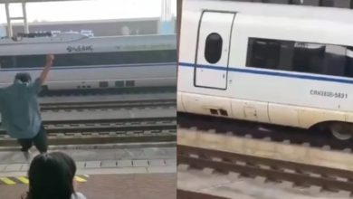 Photo of 滕州高鐵站年輕男疑跳軌自殺確認身亡  跳落瞬間引周圍乘客尖叫