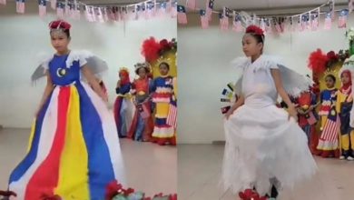 Photo of 【視頻】女兒演繹媽媽的創意 白衣天使變裝愛國大使