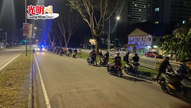 Photo of 檳警大馬日照取締 飆車族推摩多返警局