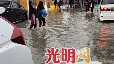 Photo of 長命雨下不停 峇眼色海數區淹水