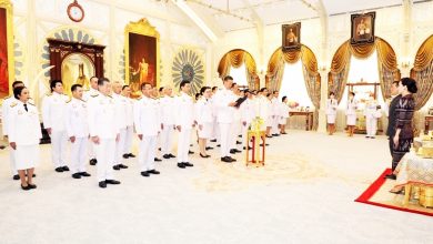 Photo of 泰相率內閣向泰王宣誓就職 矢將民需求擺首位