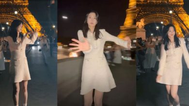 Photo of 巴黎鐵塔前跳舞 楊紫被網嘲土味溢出螢幕